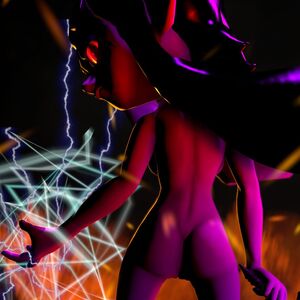 rose_black Nude