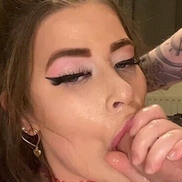Sloppy Gagging Nude
