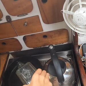 Wind Hippie Sailing Nude