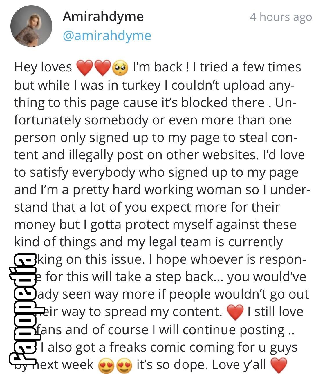 Amirah Dyme Nude OnlyFans Leaks