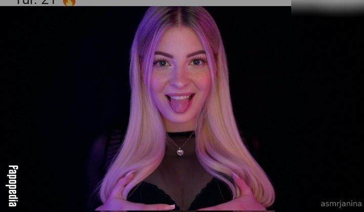 ASMR Janina Nude Leaks - Photo #6656840 - Fapopedia