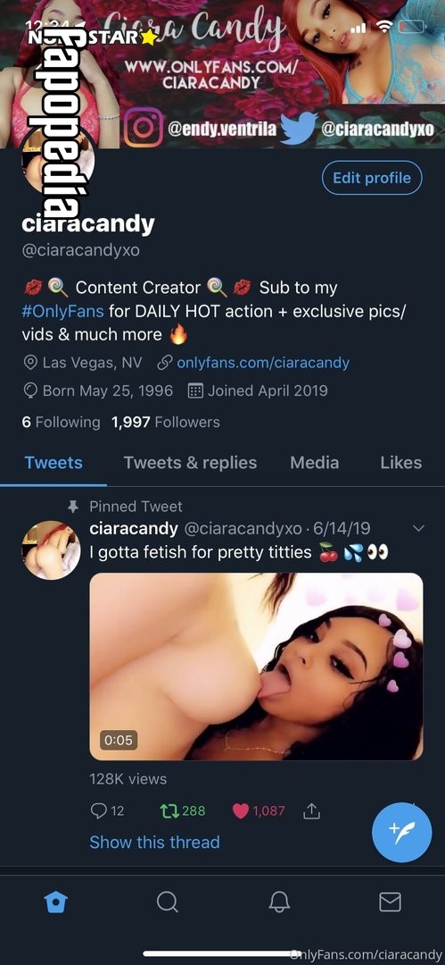 Ciaracandy Nude OnlyFans Leaks