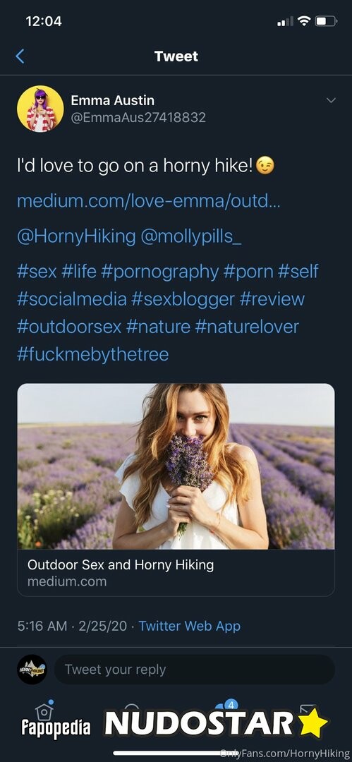 Hornyhiking Nude OnlyFans Leaks