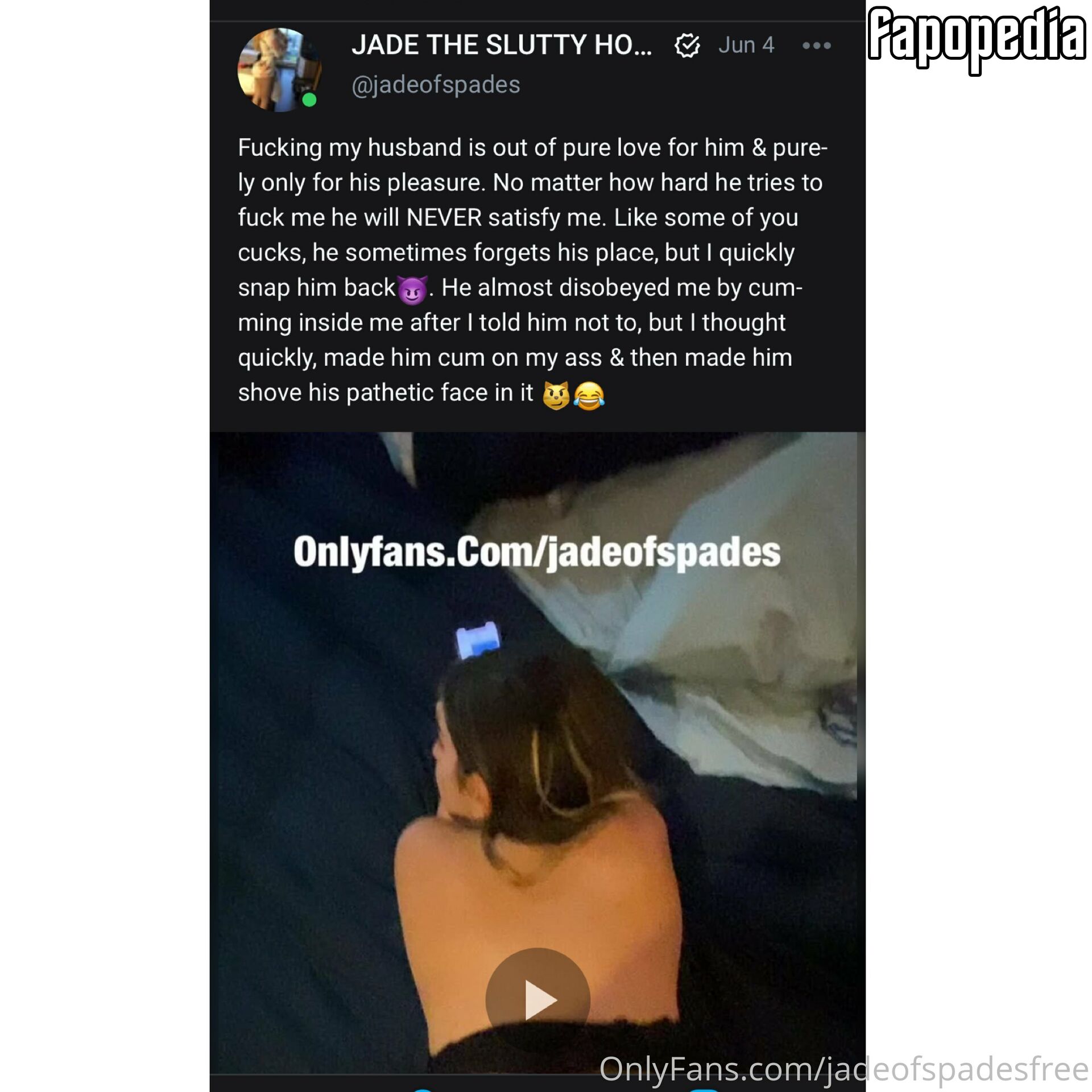 Jadeofspadesfree Nude OnlyFans Leaks
