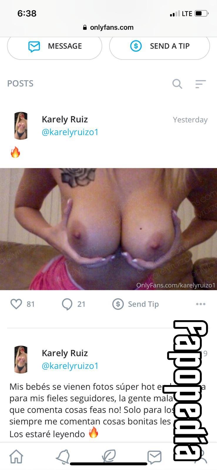 Karely Ruiz Nude Leaks
