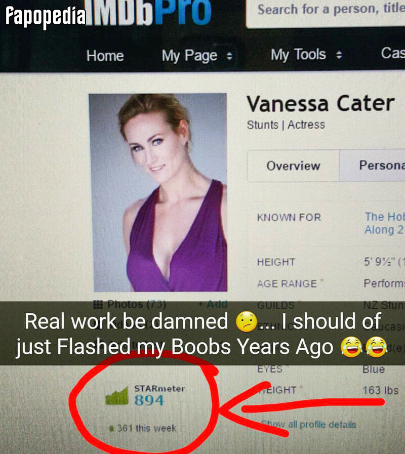 Vanessa Cater Nude Leaks
